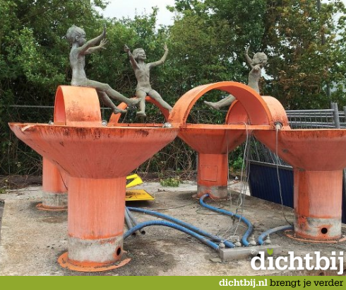 Fontein_spelende_kinderen_woerden