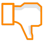 raadgevend referendum icoon dislike duimpje raadgevend referendum icoon dislike duimpje